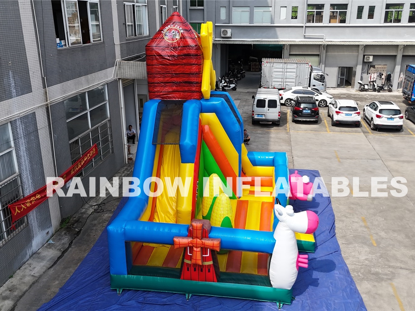 Inflatables Farm theme park