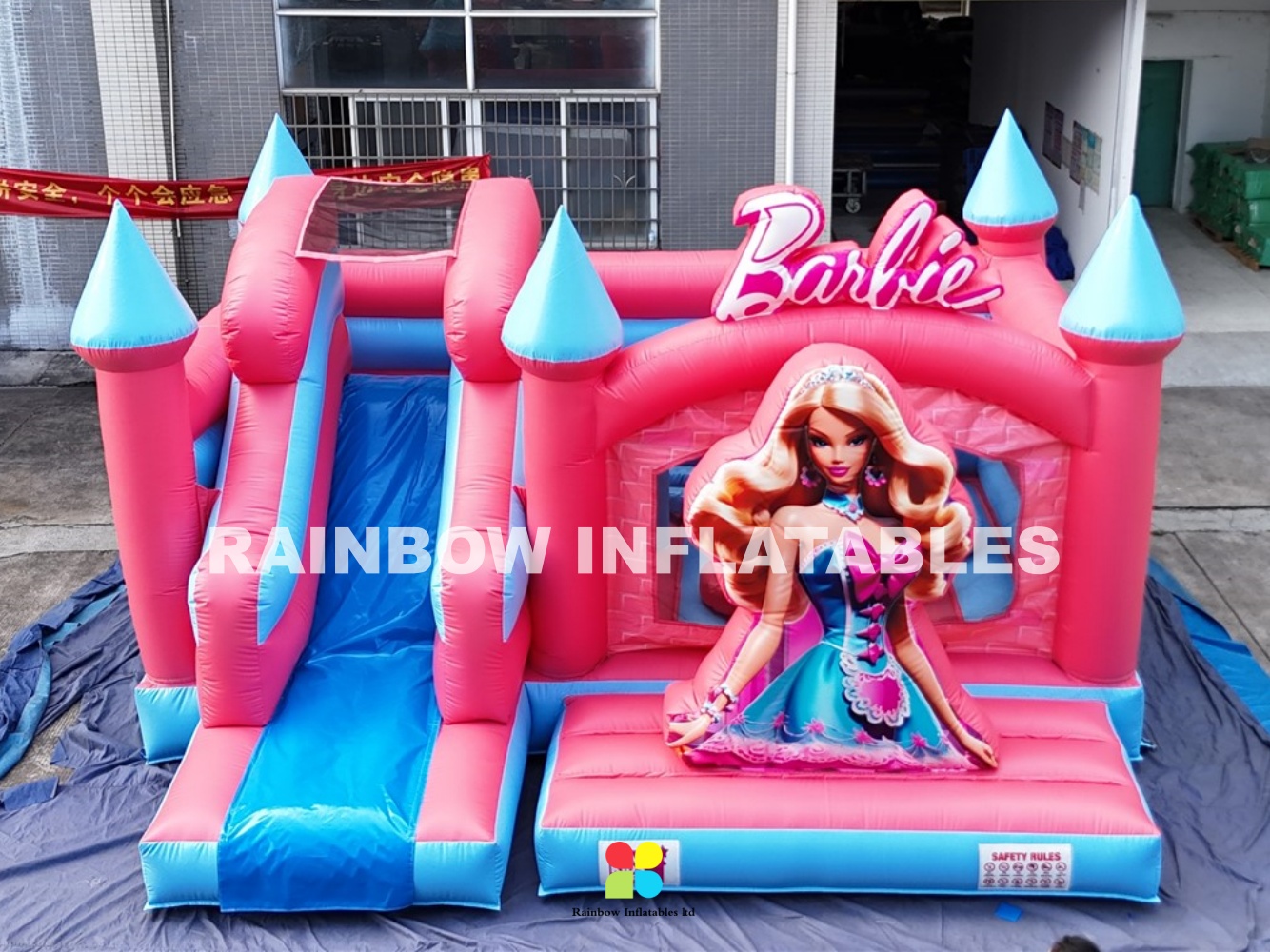  Inflatable Popular Pink Princess Combo