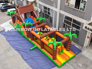 Jungle Obstacle Slide