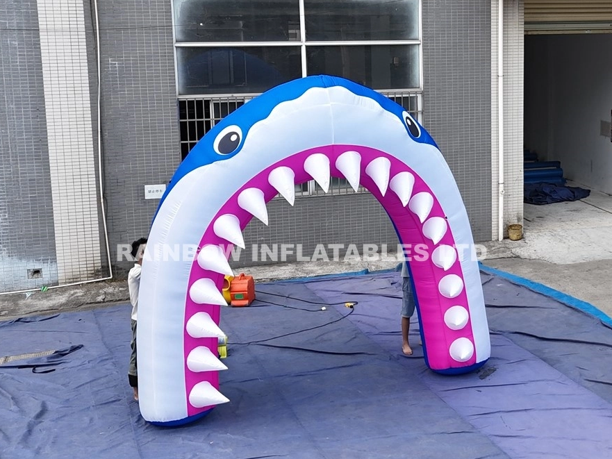 Large Inflatable Shark Arch 