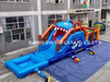 Inflatable Shark Obstacle Course with Removable Splash Pool