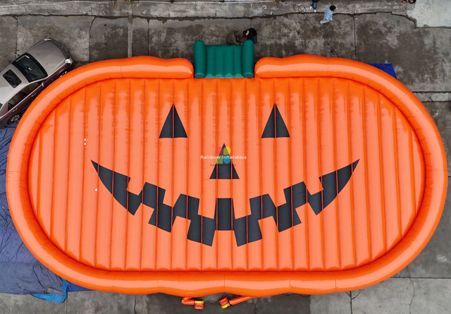 Giant Halloween Inflatable Pumpkin Pad for Kids And Adults
