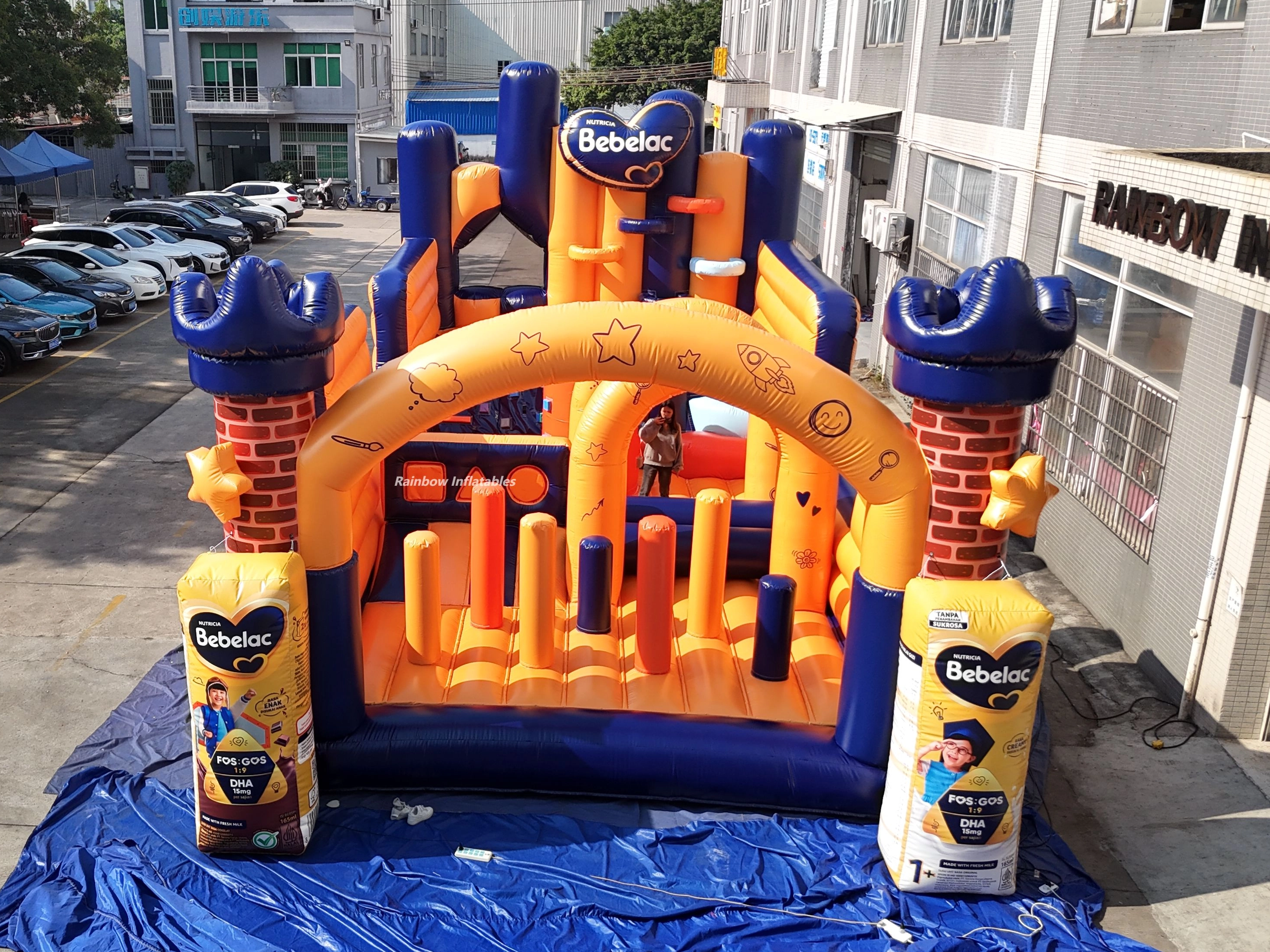 RB5328(12x6m) Inflatable Commercial Obstacle Course