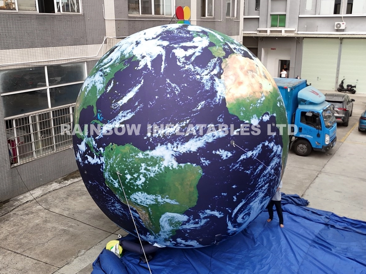 Inflatable Glowing Earth