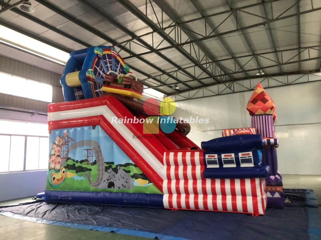 Big Inflatable Ferris Wheel Theme Funcity Playground for Kids