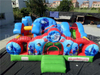 Commercial Inflatable Aquarium Theme Jumping Funcity Playground