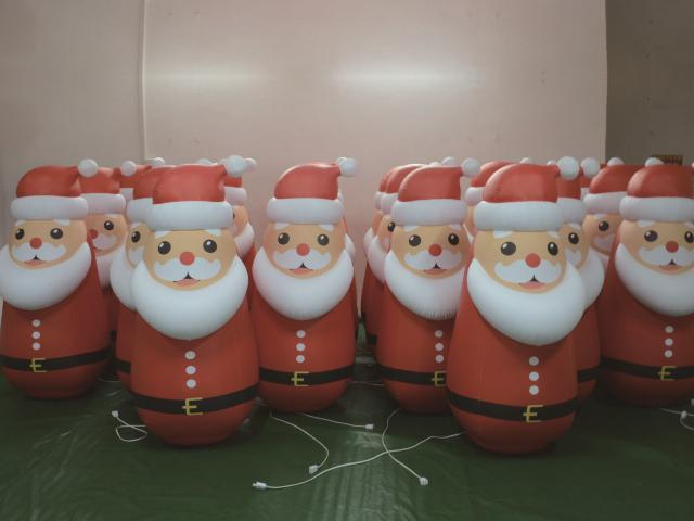  Inflatable High Quality Christmas Santa Man Inflatable Snow Man Christmas Cartoon