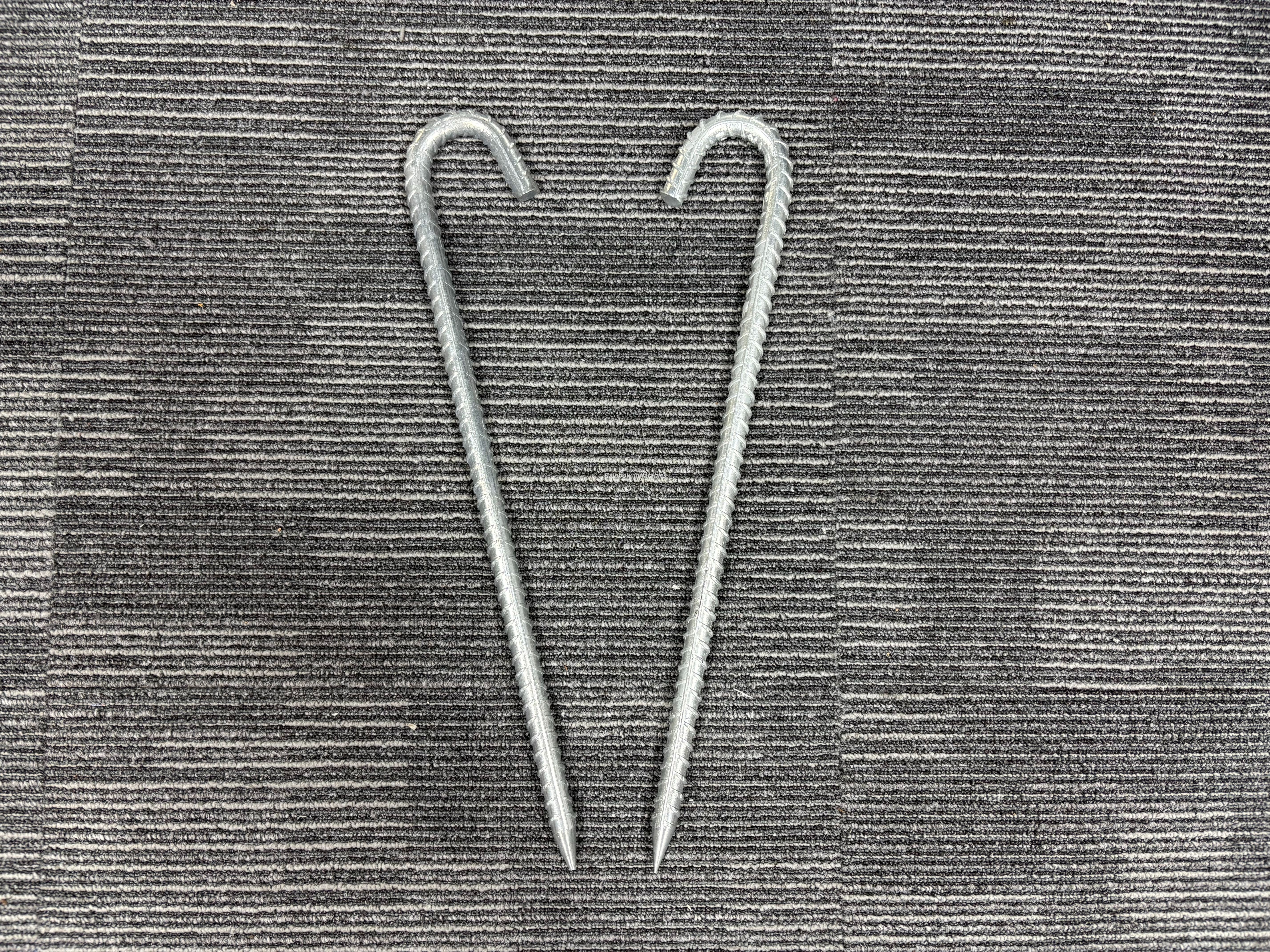Heavy Duty Galvanized Steel Inflatable Bounce House Ground Stakes