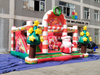 Santa Claus bouncer,Holiday inflatable,3D Santa inflatable castle