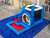 Inflatable Bounce House with Slide and Ring Tunnel