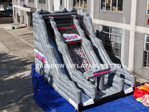 inflatable Rock climbing slide 