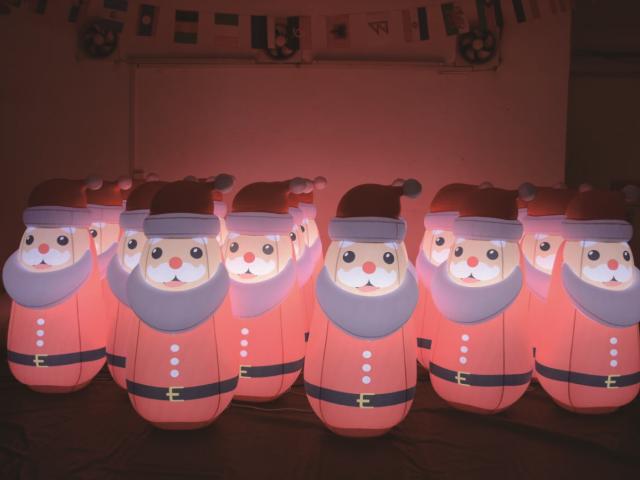  Inflatable High Quality Christmas Santa Man Inflatable Snow Man Christmas Cartoon