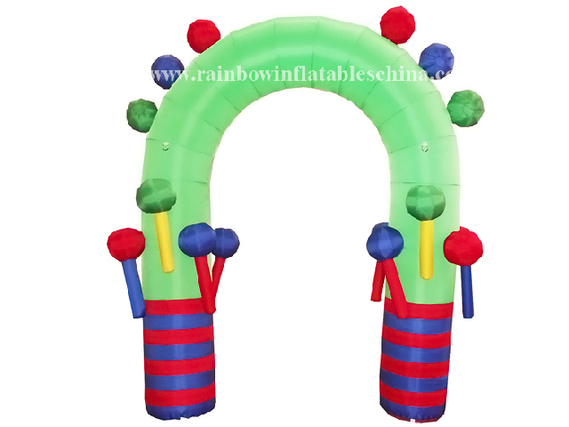 RB20003（2x3m） Inflatable Rainbow Arch for holiday 