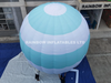 inflatable light-up hot air balloon