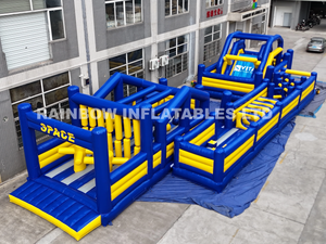 commercial inflatable obstacle course / inflatable obstacle course rental
