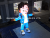 Custom inflatable glowing cartoon boy