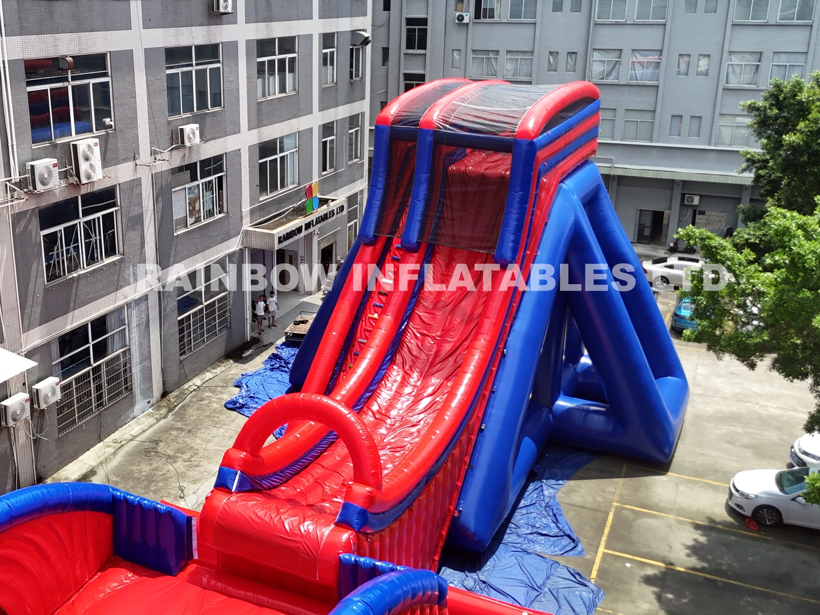 Giant Inflatable Castle Slide