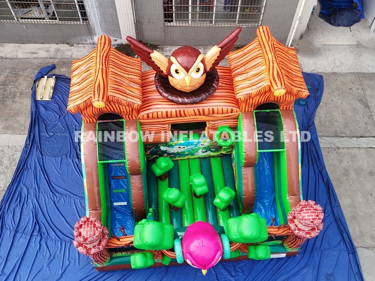 Owl's Woodland Jumping Castle