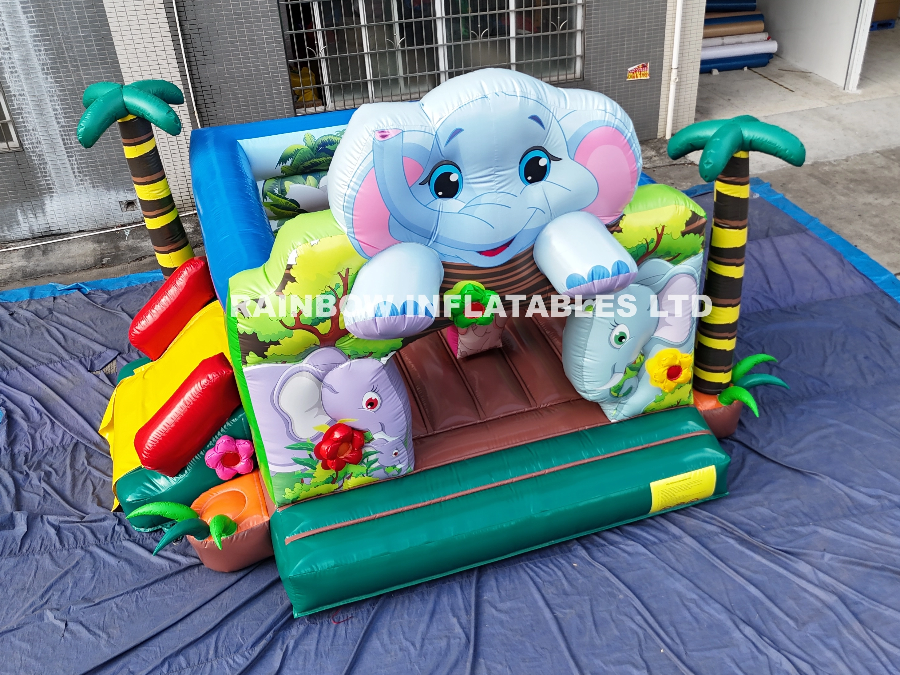 RB01009（5x4m）Inflatable High qualiy Elephant bouncer on sale 