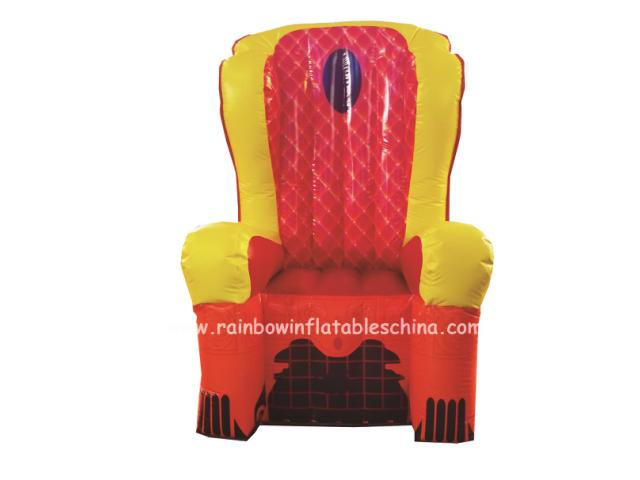 RB20006-4(1.2x1.2x2.39m) Inflatable Rainbow party chair