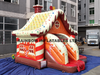  Inflatable Gingerbread Theme Bouncer