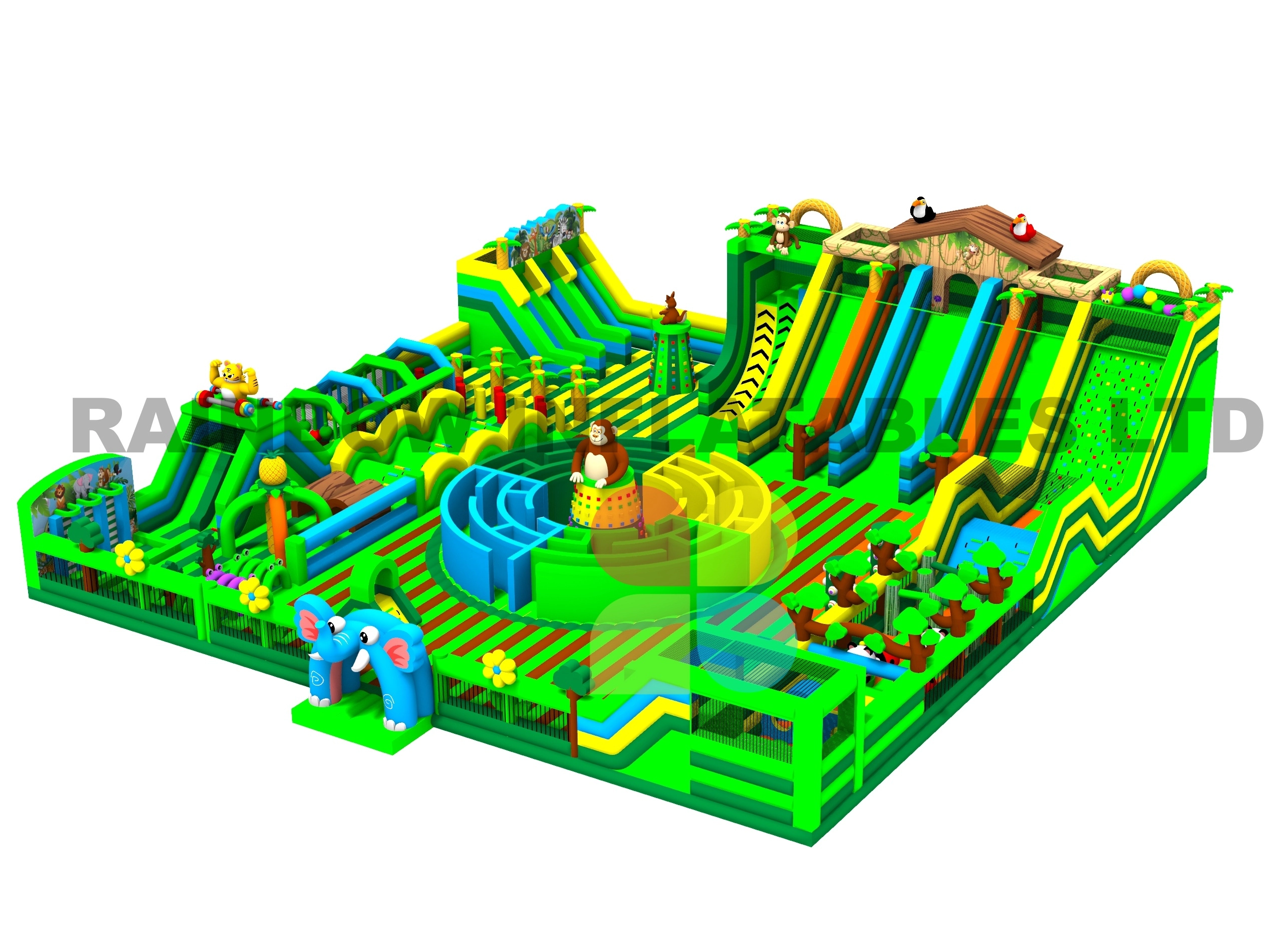 Commercial Grade Inflatable Playground Equipment
