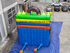 Racing Theme Inflatable Slide with Bounce Area