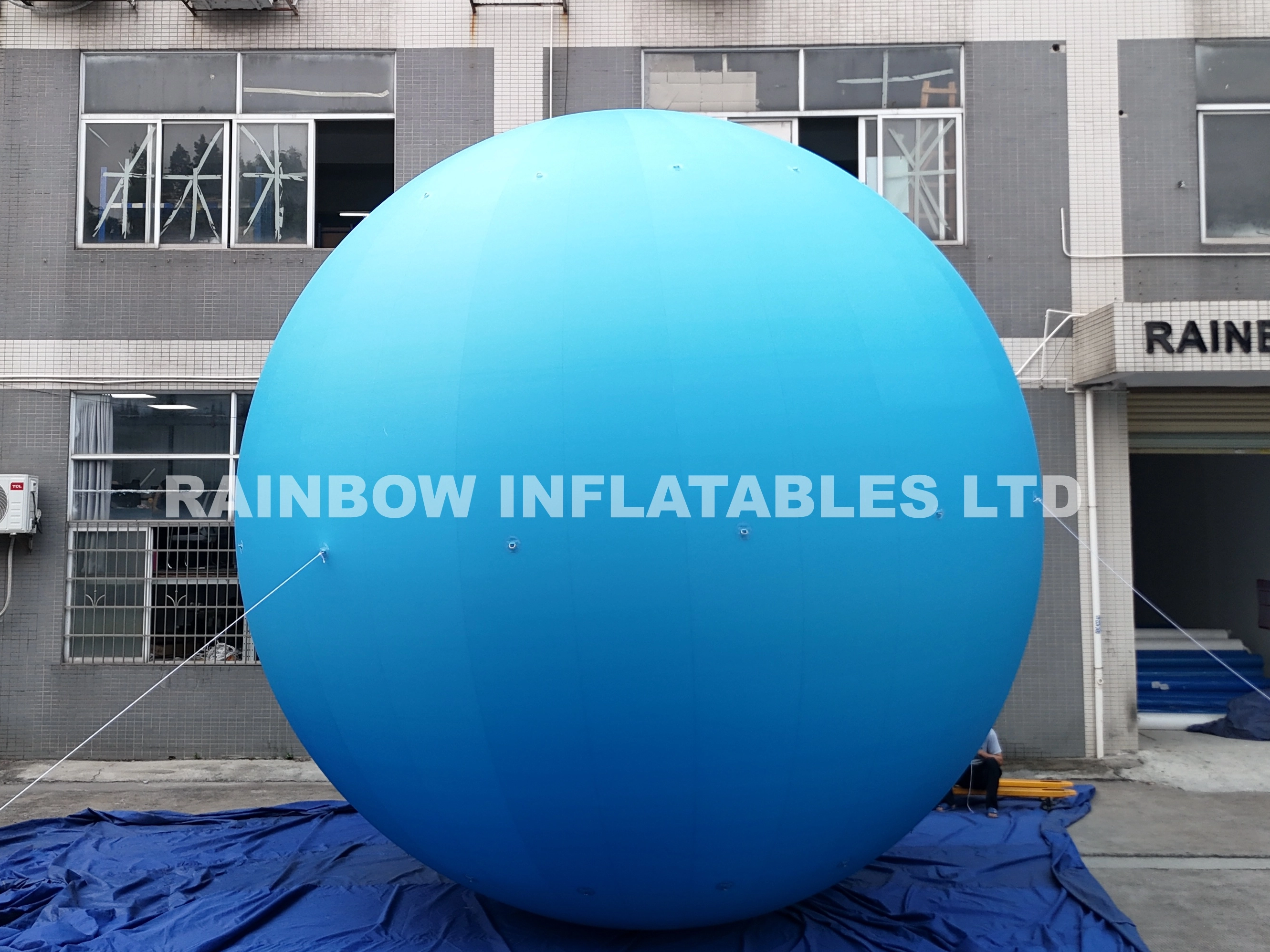 LED Inflatable Pluto planet 