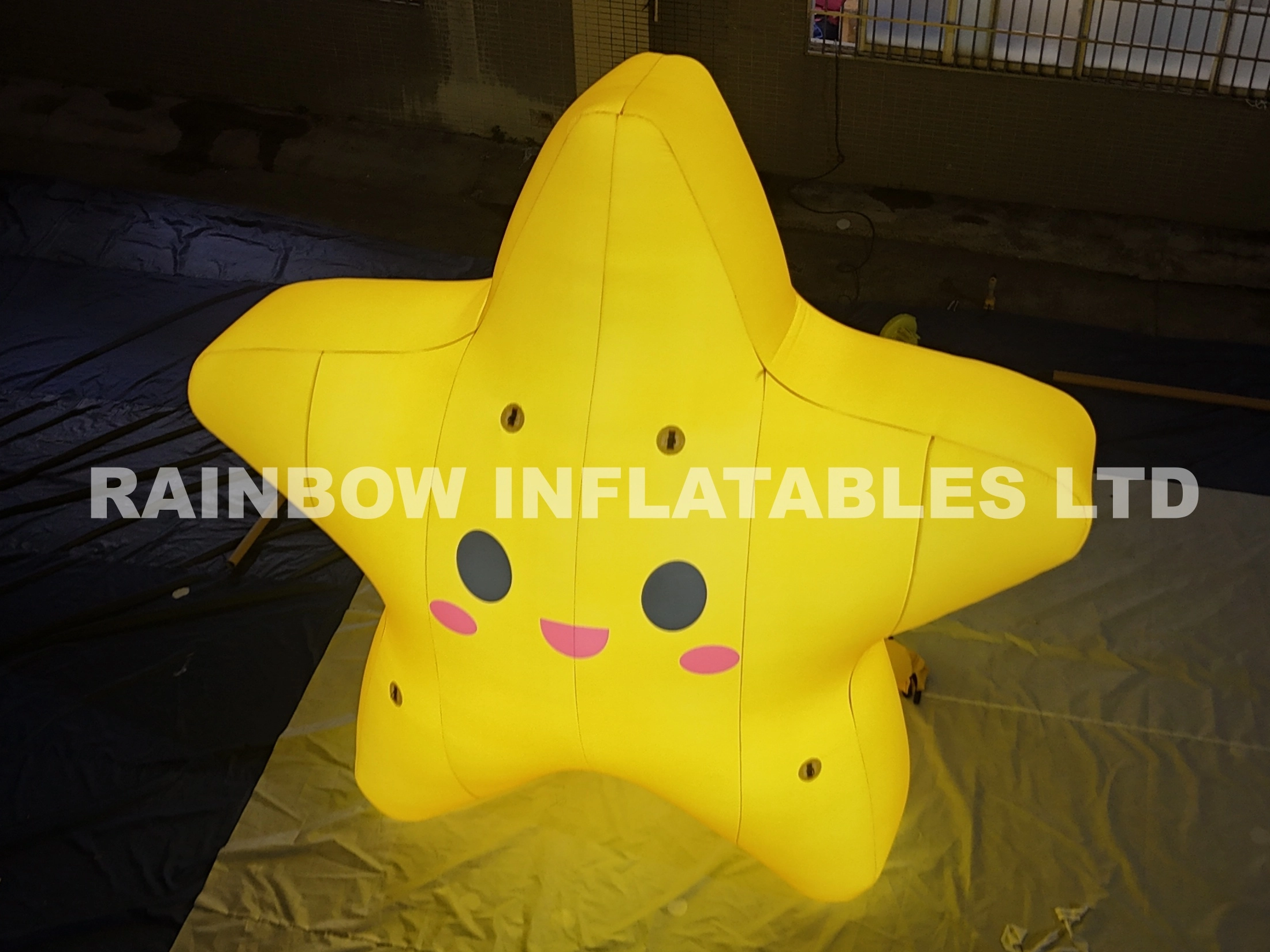 Glowing Inflatable Star Lights for Party Decor
