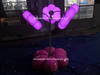 Inflatable Art Glowing Flower