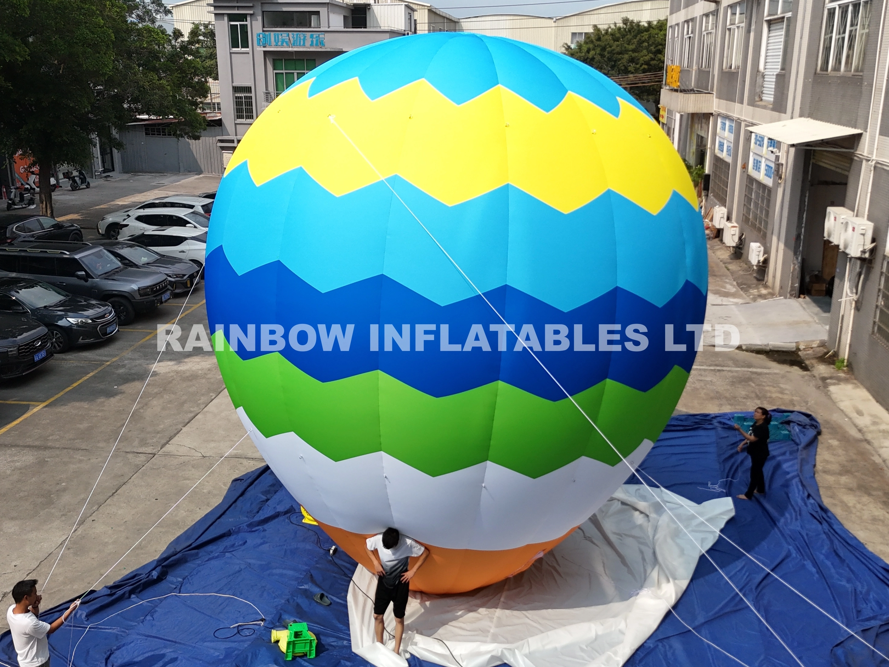 hot air balloon prop