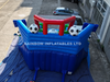 Inflatable world cup crazy slide 