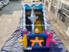 RB8270（6x3.5x5.8mH）Inflatable Under Sea World Slide Manufacturer
