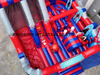 Giant Inflatable Spider-Man Bounce House with Slide and Obstacle Course