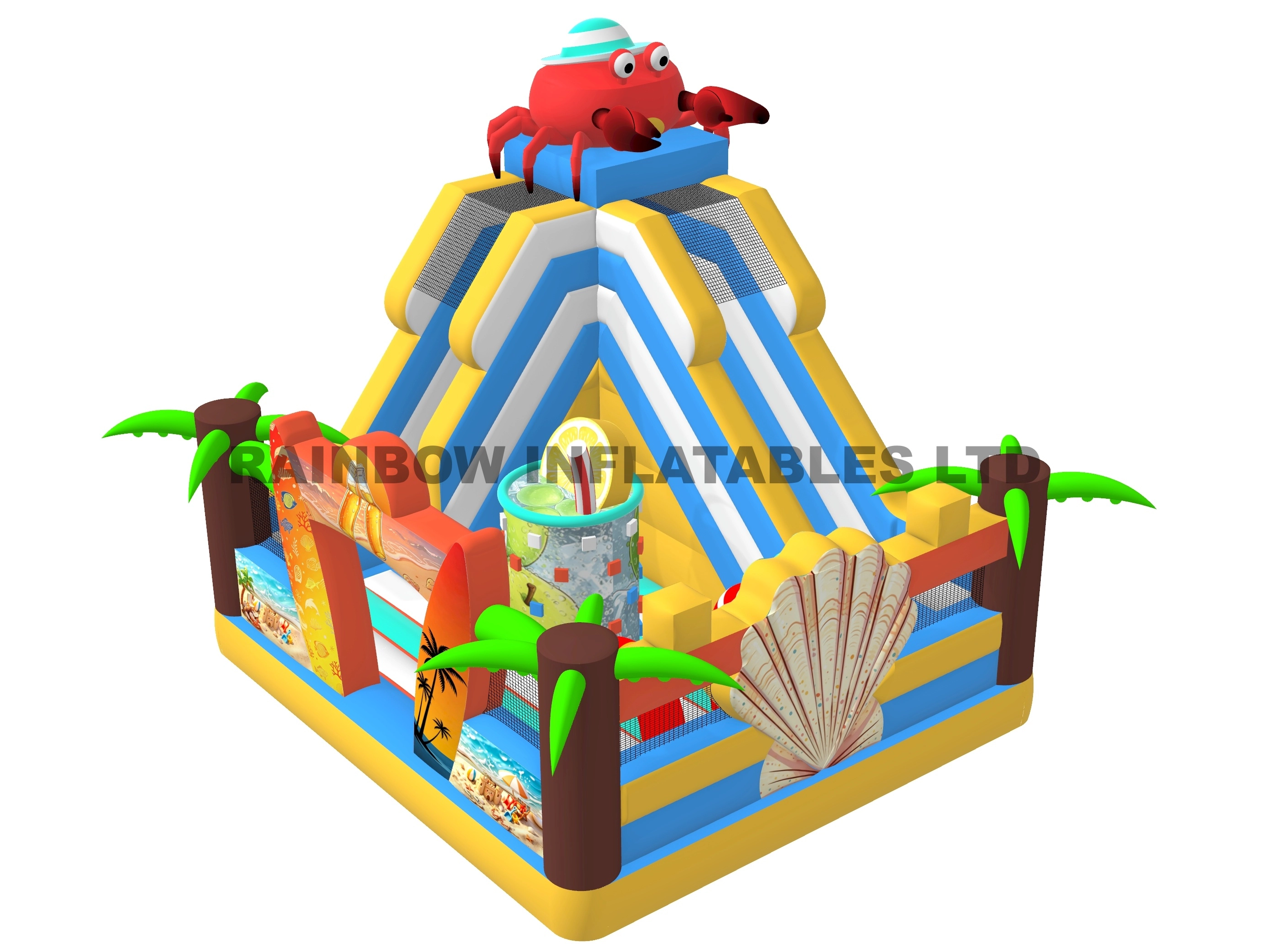 Beach Paradise Inflatable Jumping Castle
