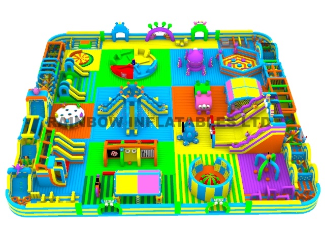 Inflatable Monster Park