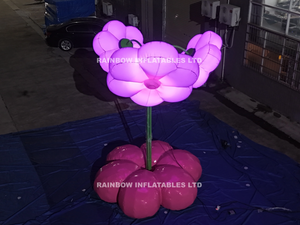 Inflatable Art Glowing Flower