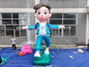 Personalized Inflatable Boy Cartoon Character