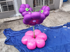 Inflatable Art Glowing Flower