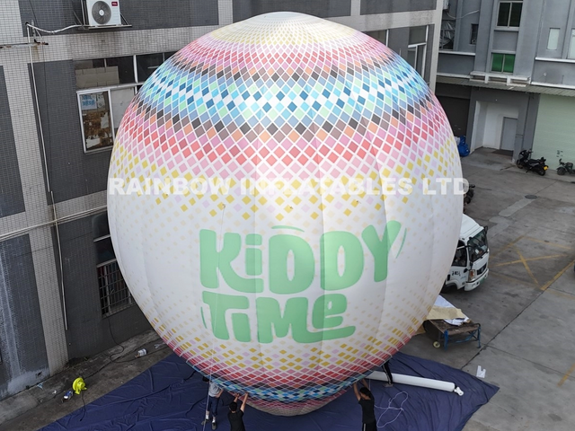 glow inflatable balloon party hot air balloon decoration