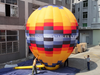 inflatable light-up hot air balloon colorful led balloon