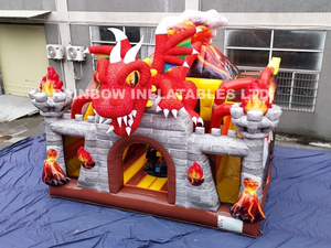 Inflatable Dragon Castle