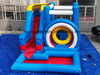 Inflatable Bounce House with Slide and Ring Tunnel