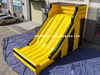 Yellow and Black Inflatable Slide