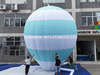 inflatable light-up hot air balloon