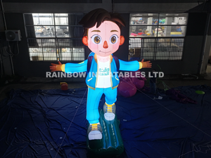 Personalized Inflatable Boy Cartoon Character