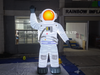 Glowing Inflatable Astronaut 