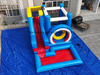Inflatable Bounce House with Slide and Ring Tunnel