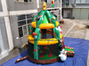Inflatable Christmas tree trampoline with ball pit for kids