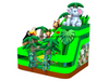 Custom 3D Rainforest Theme Inflatable Slide
